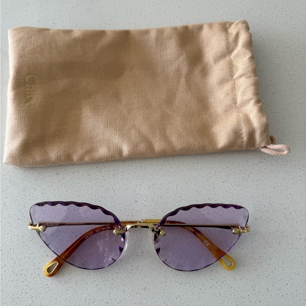 Never worn purple Chloe glasses